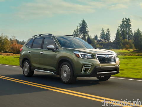 SUBARU Generasi
 Forester V 1.8 CVT (177hp) 4x4 Karakteristik teknis
