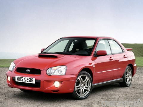 SUBARU Generacja
 Impreza II 2.0 WRX STi 16V (265 Hp) Charakterystyka techniczna
