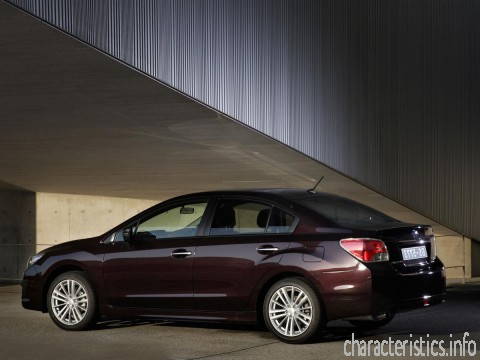 SUBARU Покоління
 Impreza IV Sedan 2.0i (150 Hp) AWD MT Технічні характеристики
