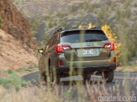 SUBARU Génération
 Outback V 3.6 CVT (256hp) 4WD Spécifications techniques
