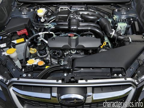 SUBARU Génération
 Impreza IV Hatchback 1.6i (114 Hp) FWD MT Spécifications techniques
