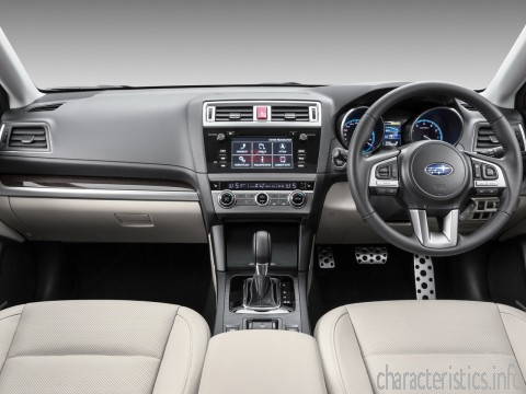 SUBARU Поколение
 Outback V 3.6 CVT (256hp) 4WD Технически характеристики
